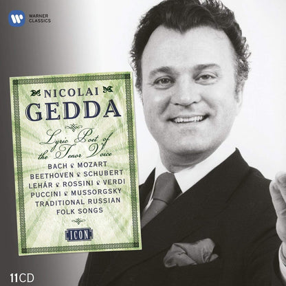 Nicolai Gedda: ICON - Lyric Poet Of The Tenor Voice (11 CDs)