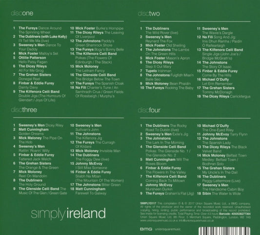 SIMPLY IRELAND (4 CDS)