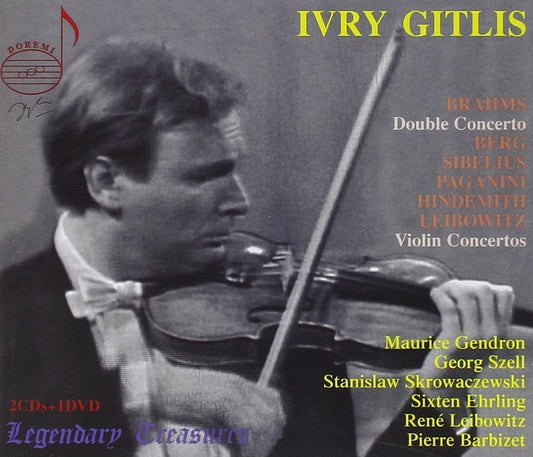 IVRY GITLIS - Concertos (2 CDs, 1 DVD)