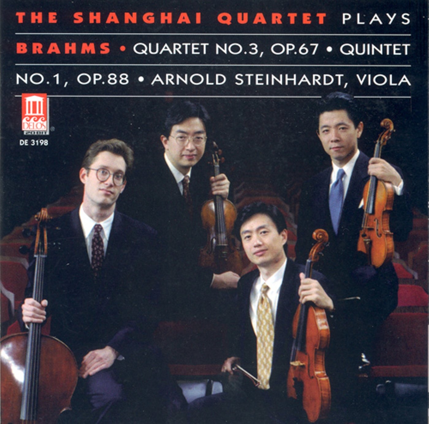 BRAHMS: Quartet No. 3 in B-Flat Major; Quintet No. 1 - Shanghai Quartet, Arnold Steinhardt