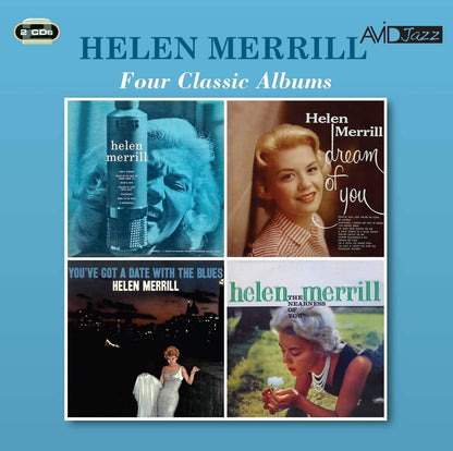 HELEN MERRILL - Four Classic Albums  (HELEN MERRILL / DREAM OF YOU / YOU’VE GOT A DATE WITH THE BLUES / THE NEARNESS OF YOU) (2CD)