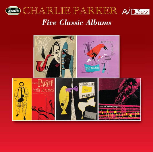CHARLIE PARKER - Five Classic Albums (2 CDS)