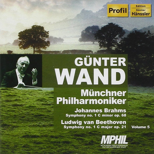 Beethoven & Brahms: Symphony No. 1 - Münchner Philharmoniker, Gunther Wand