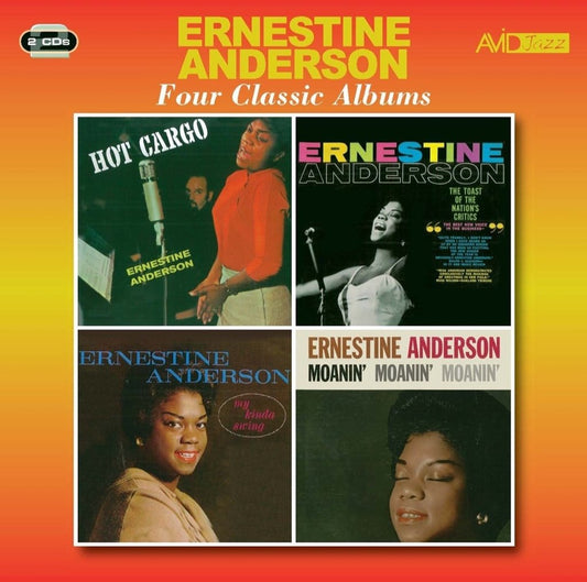 ERNESTINE ANDERSON - Four Classic Albums (Hot Cargo / The Toast Of The Nation's Critics / My Kinda Swing / Moanin' Moanin' Moanin')