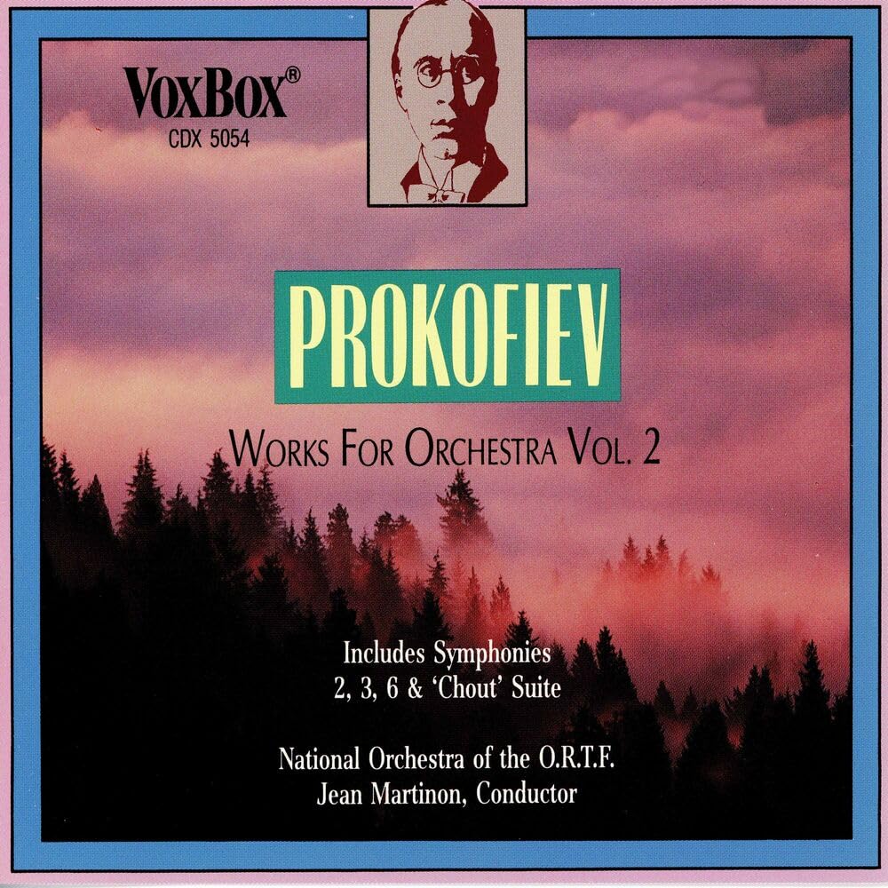 PROKOFIEV: ORCHESTRAL WORKS, VOL. 2 - MARTINON, ORTF NATIONAL ORCHESTRA (2 CDS)