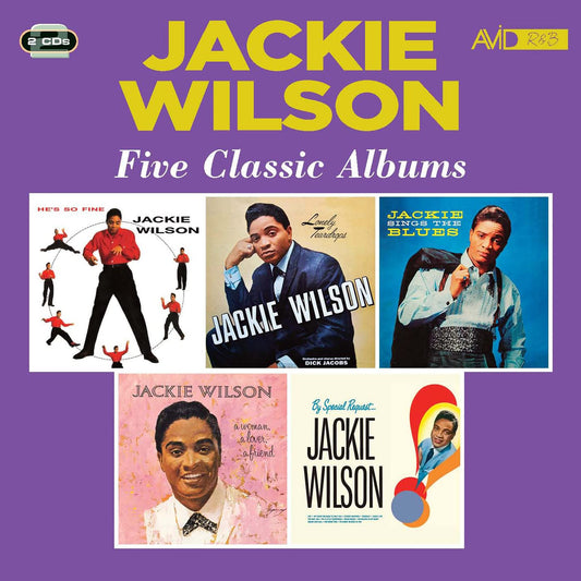JACKIE WILSON - Five Classic Albums (2 CDS)