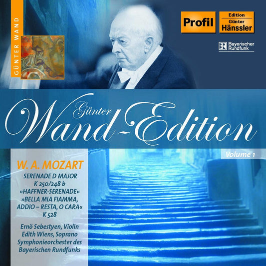 Gunter Wand-Edition: Mozart: Serenade in D "Haffner", "Bella mia fiamma" - Edith Wiens, Symphony-Orchester des bayerischen Rundfunks