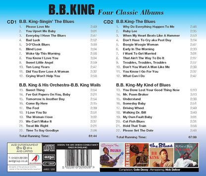 B.B. KING: Four Classic Albums (2 CDS)