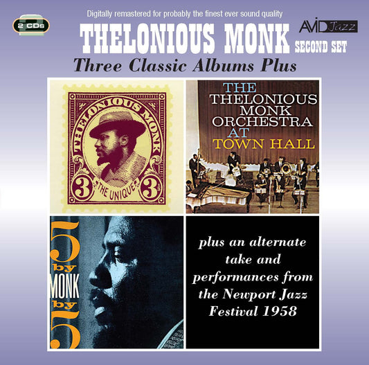 THELONIOUS MONK - Three Classic Albums Plus (2 CDs)