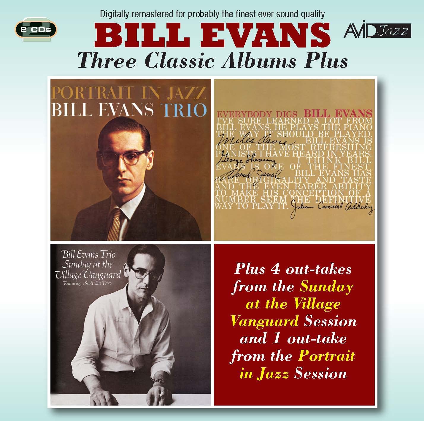 BILL EVANS - Three Classic Albums (2 CDS) – ClassicSelect World
