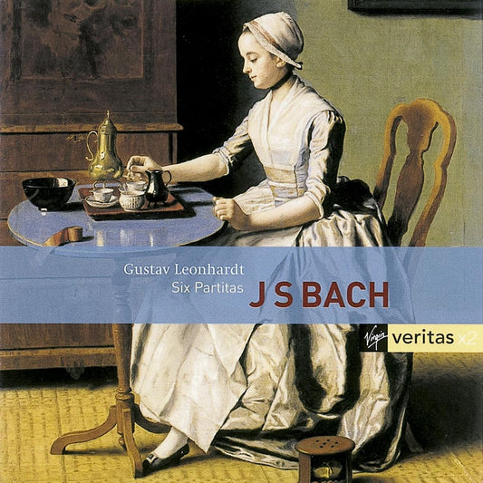 BACH: 6 Partitas, BWV 825 - 830 - GUSTAV LEONHARDT (2 CDs)