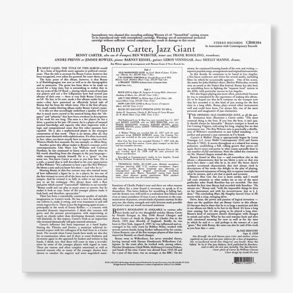 BENNY CARTER: Jazz Giant (VINYL LP)