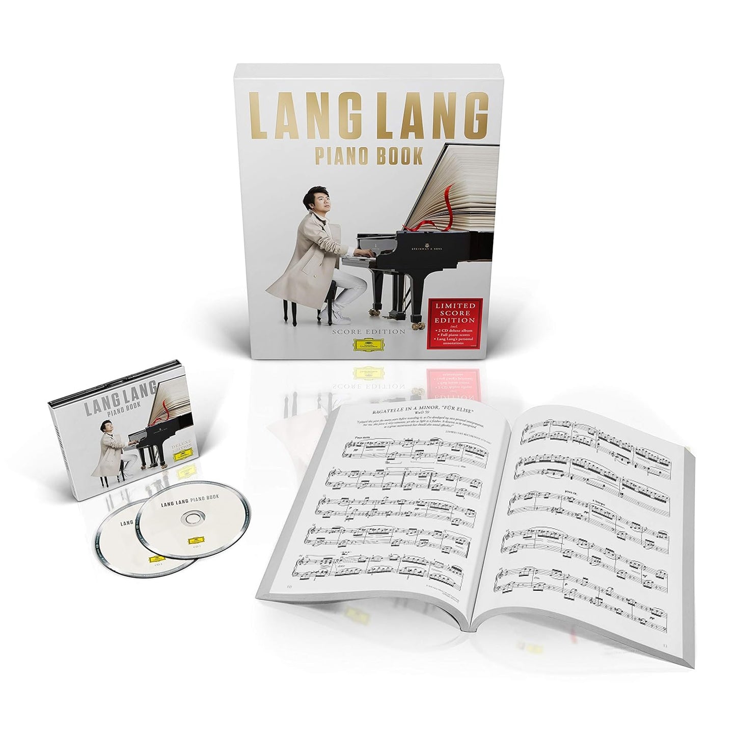 LANG LANG - Piano Book (Super Deluxe 2 CDs + Hardback Score)