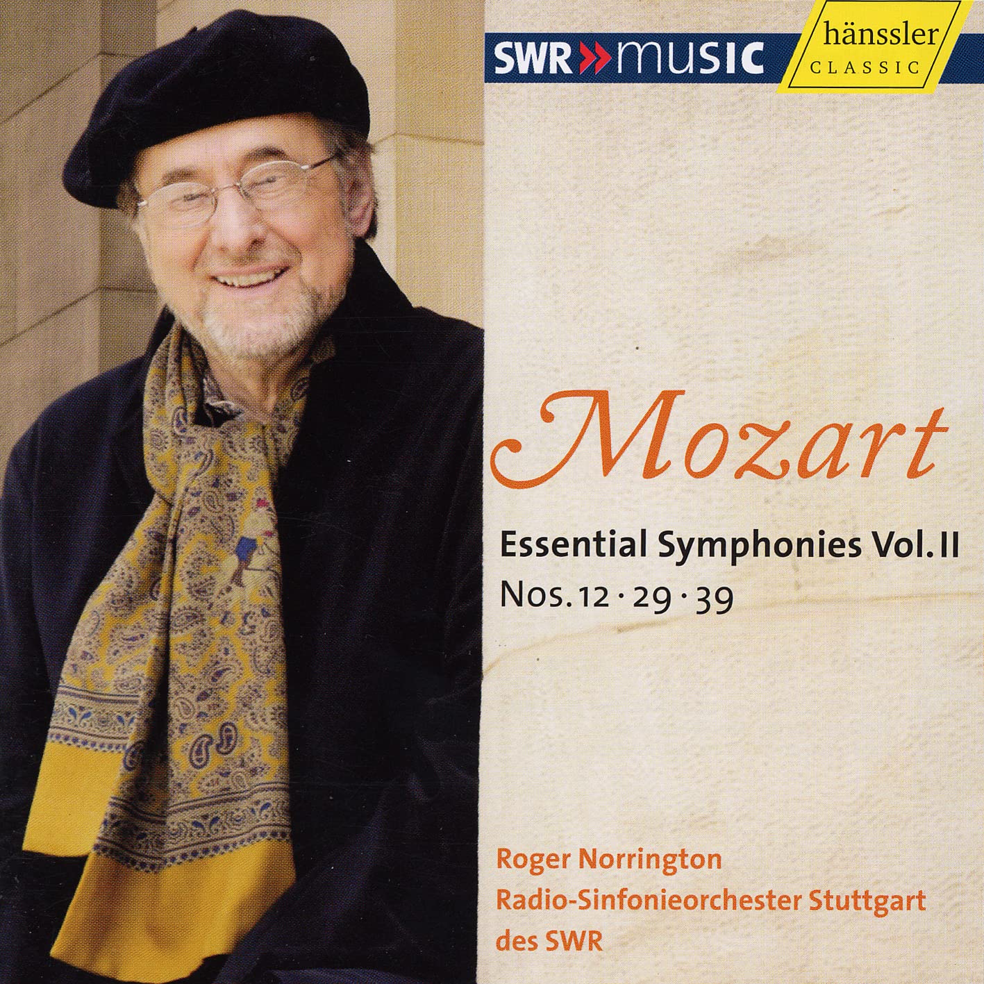 MOZART: Symphonies No. 12, 29, 39 (Essential Symphonies Vol. 2) - Roger Norrington, Radio-Sinfonieorchester Stuttgart