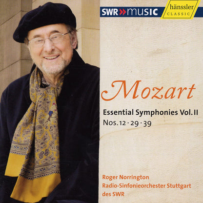 MOZART: Symphonies No. 12, 29, 39 (Essential Symphonies Vol. 2) - Roger Norrington, Radio-Sinfonieorchester Stuttgart