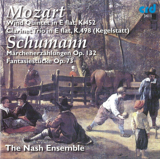Mozart: Wind Quintet & Clarinet Trio; Schumann: Marchenerzahlungen, Fantasiestucke - Nash Ensemble