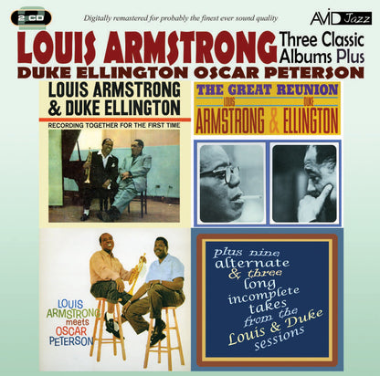 ARMSTRONG/ELLINGTON/PETERSON - Three Classic Albums Plus (2 CDs)