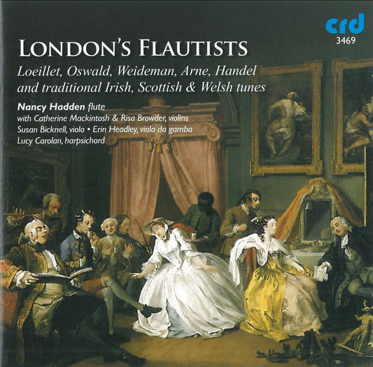 LONDON'S FLAUTISTS: Flute Music From 18Th Century London - NANCY HADDEN