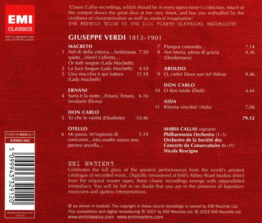 Verdi: Heroines - MARIA CALLAS