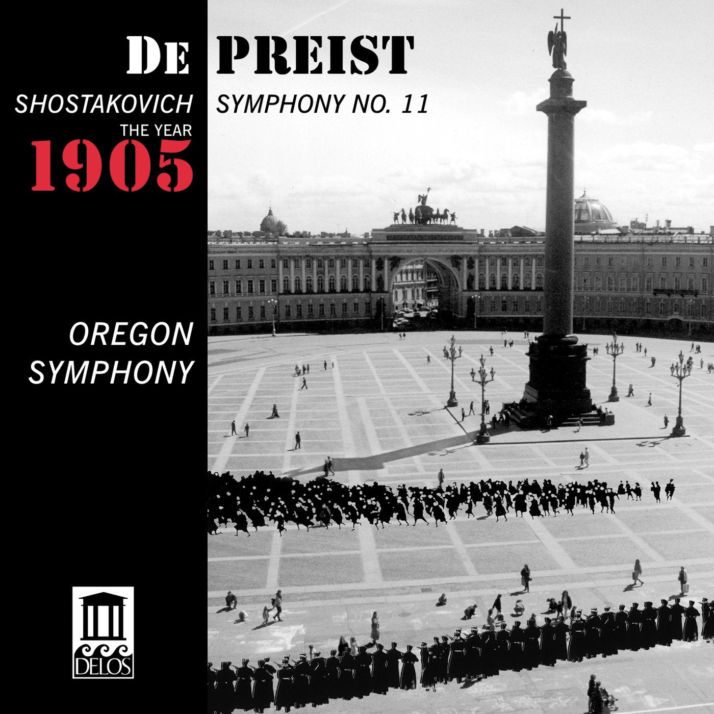 SHOSTAKOVICH: Symphony No. 11 - The Year 1905- Oregon Symphony, James dePriest