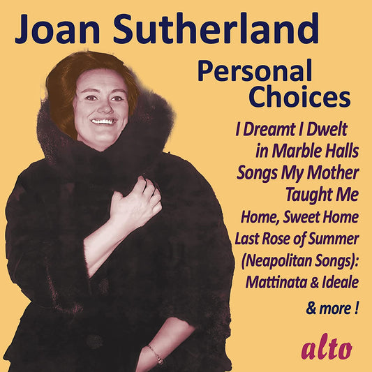 JOAN SUTHERLAND: PERSONAL CHOICES (CD + FREE MP3)