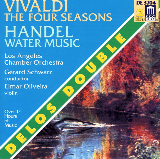 VIVALDI: Four Seasons; HANDEL: Water Music - Los Angeles Chamber Orchestra (2 CDs)