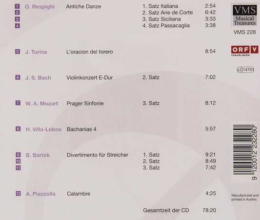 20 JAHRE - ARPEGGIONE LIVE (RESPIGHI/TURINA/BACH/MOZART/VILLA-LOBOS/BARTÓK)