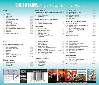 CHET ATKINS - Five Classic Albums Plus (2 CDS)