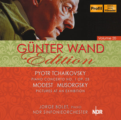 Günter Wand-Edition Volume 20 (Tchaikovsky, Mussorgsky) - Jorge Bolet, NDR Sinfonieorchester / Wand