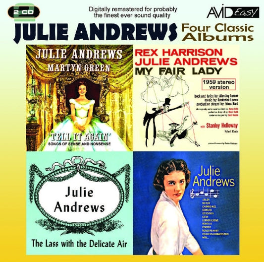 JULIE ANDREWS - Four Classic Albums (2 CDs)
