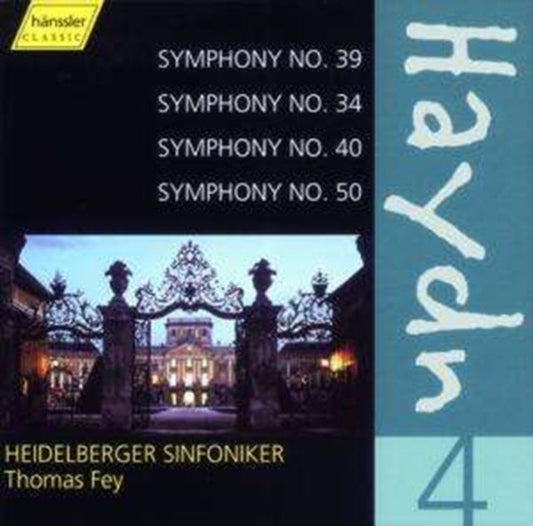 HAYDN: SYMPHONY NR. 39, 34, 40, 50 - HEIDELBERGER SINFONIKER,  FEY