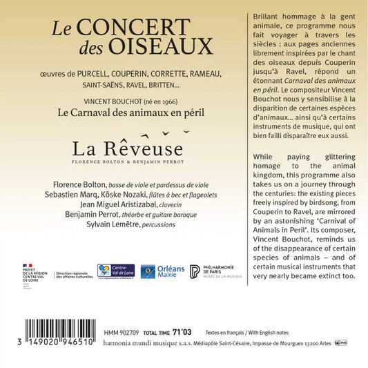 Le concert des oiseaux & A carnival of the animals in peril - La Rêveuse
