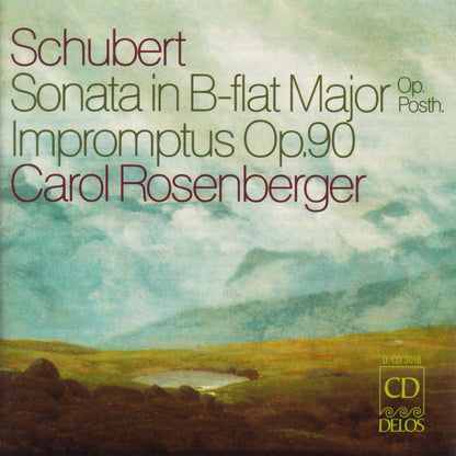 SCHUBERT: Sonata in B-Flat; Impromptus - Carol Rosenberger
