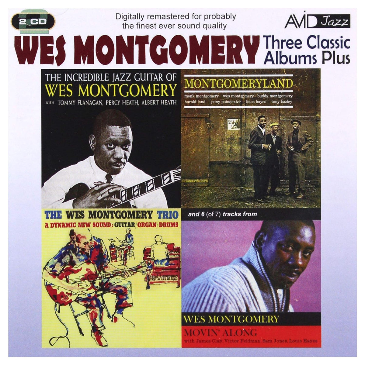 Cd Rasheed Wes WES MONTGOMERY - Three Classic Albums Plus (The Wes Montgomery Trio ...