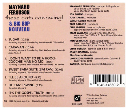 MAYNARD FERGUSON & BIG BOP NOUVEAU: These Cats Can Swing!