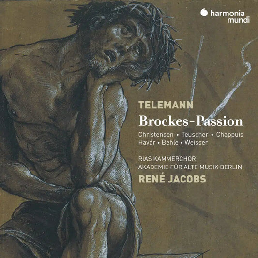 TELEMANN: Brockes-Passion (Hamburg, 1716) - RIAS Kammerchor, Akademie für Alte Musik Berlin, René Jacobs (2 CDs)