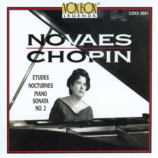 GUIOMAR NOVAES PLAYS CHOPIN (3 CDS)