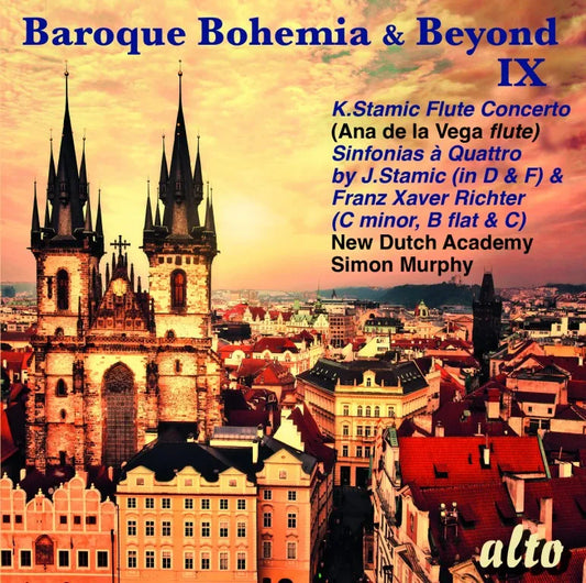 Baroque Bohemia & Beyond, Volume IX - Ana de la Vega, Trondheim Soloists, New Dutch Academy, Simon Murphy (DIGITAL DOWNLOAD)