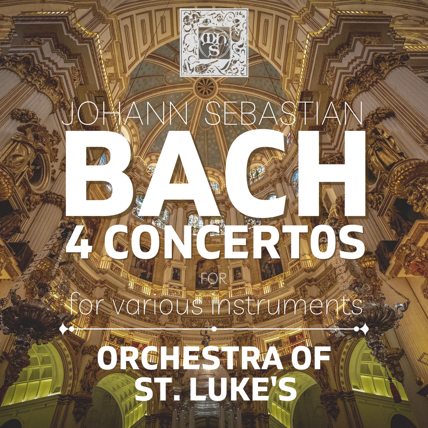 BACH: 4 Concerti for Various Instruments - Orchestra of St. Luke's (DIGITAL DOWNLOAD)