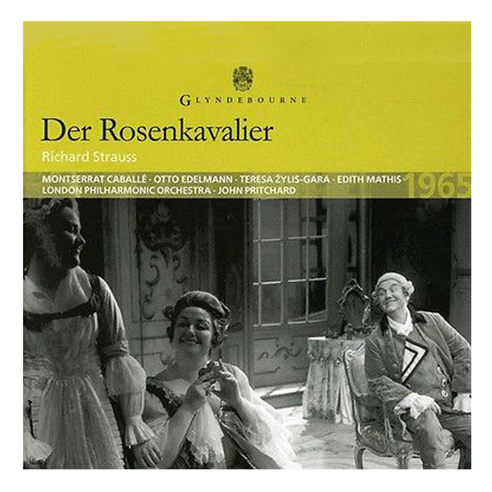 STRAUSS: Der Rosenkavalier - John Pritchard, Montserrat Caballé, Otto Edelmann, Teresa Zylis-Gara, John Modenos, Edith Mathis, David Hughes, Angela Jenkins, John Andrew, Anna Reynolds, Glyndebourne Chorus, The London Philharmonic (3 CDs, Deluxe Booklet)