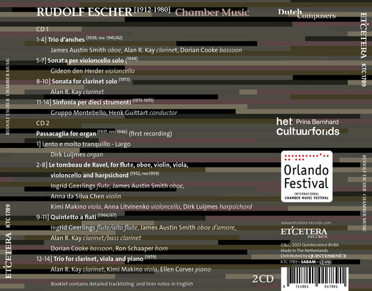 Escher: Chamber Music (2 CDS)
