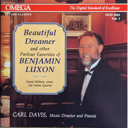 BEAUTIFUL DREAMER and other Parlour Favorites of BENJAMIN LUXON, with CARL DAVIS (DIGITAL DOWNLOAD)