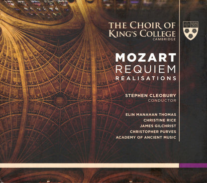MOZART: Requiem Realizations - King's College Choir, Stephen Cleobury