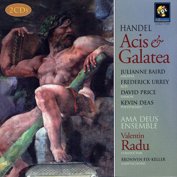 HANDEL: Acis & Galatea - Ama Deus Ensemble, Vladimir Radu (2 CDs)