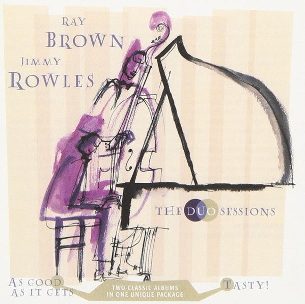 Ray Brown & Jimmy Rowles: The Duo Sessions (2 CDs)