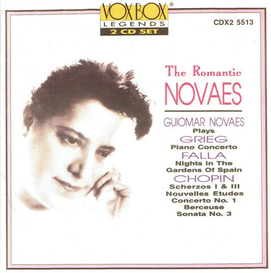The Romantic Novaes (Chopin, Grieg, de Falla - 2 CDS)