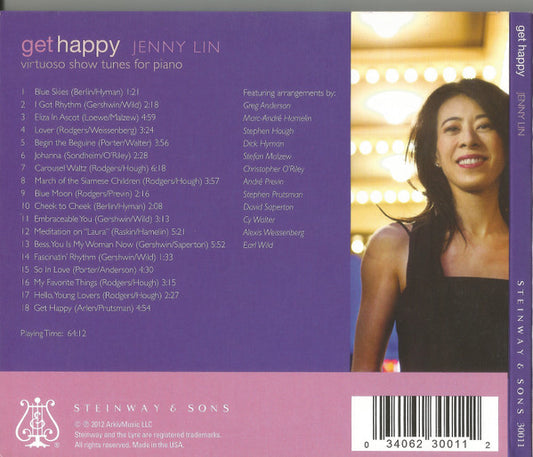 Get Happy: Virtuoso Show Tunes For Piano - Jenny Lin