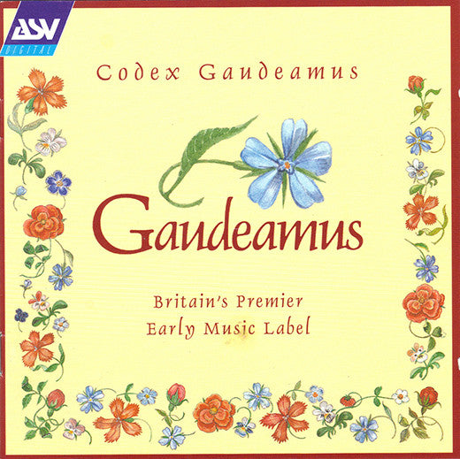 Codex Gaudeamus - Britain's Leading Early Music Label
