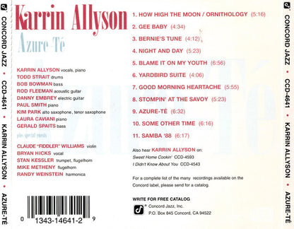 KARRIN ALLYSON: Azure-té