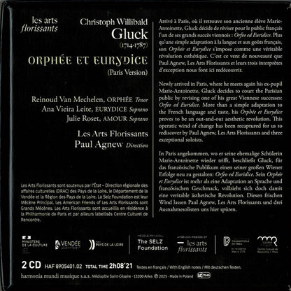 Gluck: Orphee Et Eurydice - Les Arts Florissants (2 CD)